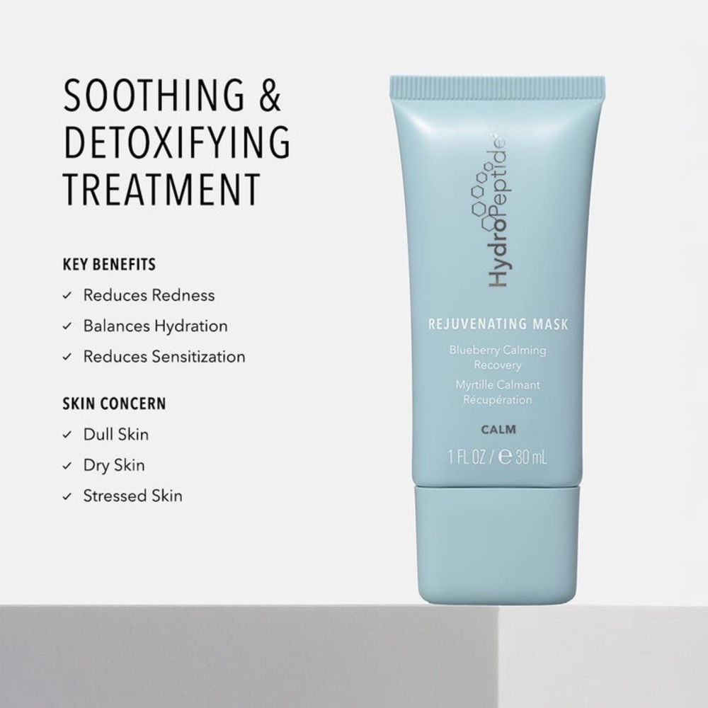 HydroPeptide Calming Mask in Soft Blue - Picture 2 of 10